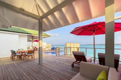 Two Bedroom Lagoon Villa with Pool + Slide